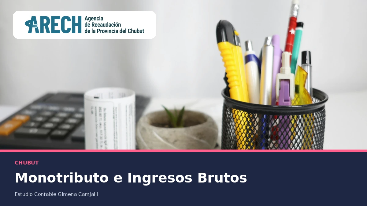 Escritorio contable para gestionar Monotributo e Ingresos Brutos en Chubut